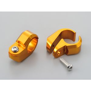 デイトナ DAYTONA デイトナ 99442 ビッグバイク 電子機器マウント類 アクセサリークロスバー用クランプセット ゴールド DAYTONA