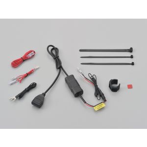 デイトナ DAYTONA デイトナ 99502 バイク専用電源 メインキー連動 USB1ポート USB 5V2.4A DAYTONA