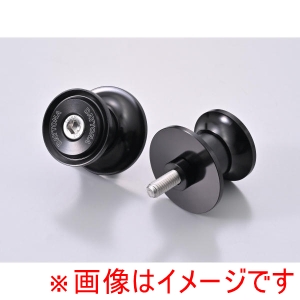 デイトナ DAYTONA デイトナ 61525 スイングアームスプール ナイロングリップ M6 カラー ブラック