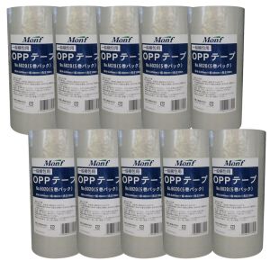 古藤工業 Furuto 古藤工業 6020 OPPテープ クリア48mm×100m 10P
