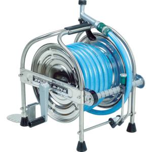 ハタヤリミテッド HATAYA ハタヤ SSA-20P ステンレス SUS304 ホースリール 20m耐圧ホース レバーノズル付 メーカー直送 代引不可 沖縄 離島不可