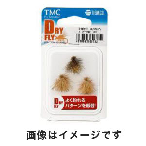 ティムコ TIEMCO ティムコ D-06セット エルクヘアカディス ダークカラー 12 TIEMCO