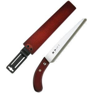 石鋸工業  石鋸工業 替刃式 木鞘付剪定鋸 細目 210mm