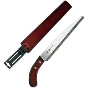 石鋸工業  石鋸工業 替刃式 木鞘付剪定鋸 細目 240mm