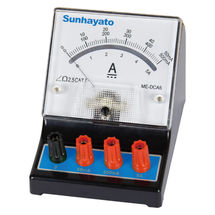 サンハヤト Sunhayato サンハヤト ME-DCA5 実験用アナログメーター 直流電流計 Sunhayato