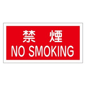 日本緑十字社 緑十字 56040 消防 危険物標識 禁煙 NOSMOKING KHS-4 250×500mm エンビ