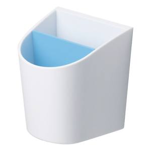 日本緑十字社 緑十字 316021 マグネットポケット ボード用トレー 白/青 MP-177W 92×105×83mm