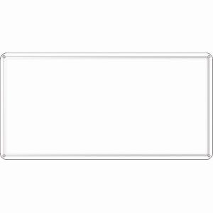 日本緑十字社 緑十字 58181 スチール無地板 白 スチール-18 白 300×600×0.4mm 明治山型