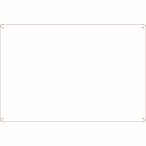 日本緑十字社 緑十字 58241 スチール無地板 白 スチール-24 白 450×300×0.8mm 平板