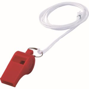 日本緑十字社 緑十字 144404 笛 ホイッスル 赤 プラ笛402-R 全長51.5mm 12個組 プラスチック製