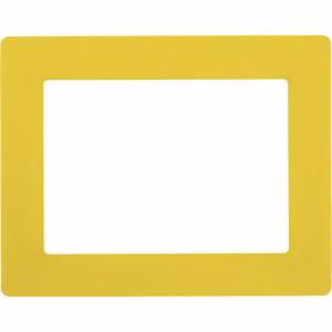 日本緑十字社 緑十字 403113 路面用区画標識 A4用紙対応タイプ 黄 YKH-A4Y 312×398mm 裏テープ付