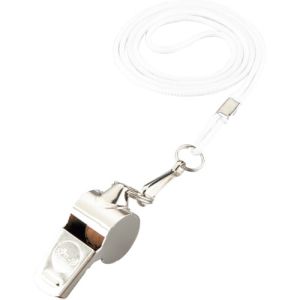 日本緑十字社 緑十字 144001 笛 ホイッスル シルバー 笛-1 全長40mm 真ちゅう製