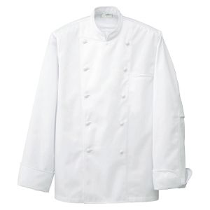 アイトス アイトス HH480-001-M コックコート 男女兼用 ホワイト Mサイズ
