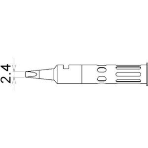 宝商 HOSHO 宝商 71-01-02 コテライザー ミニ用コテ先巾2.4mm