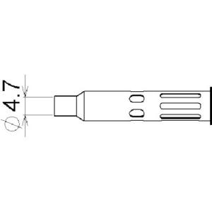 宝商 HOSHO 宝商 71-01-52 コテライザー ミニ用ホットブローチップ内径φ4.7