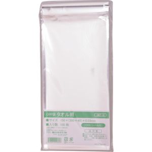 IRL IRL OBT-14 OPP袋フタ付シール付き タオル用