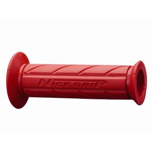 キジマ KIJIMA キジマ 201-6718 グリップラバー NICEネオ レッド 120X22.2 OPENエンド KIJIMA