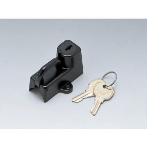 キジマ KIJIMA キジマ 303-1512 ヘルメットロック ブラック 22.2 19.5mm用 KIJIMA