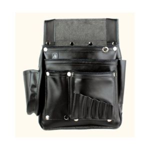 ヒマサ金物 ヒマサ金物 ふくろ倶楽部 伝説 釘袋 六角 黒 HB-036K