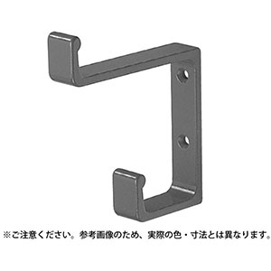 シロクマ シロクマ L形帽子掛 黒