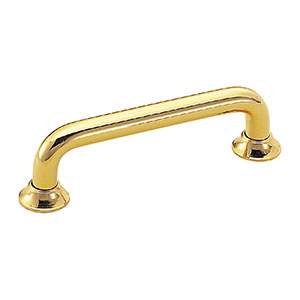 シロクマ シロクマ HB-1 キャップ付丸棒ハンドル 大 純金