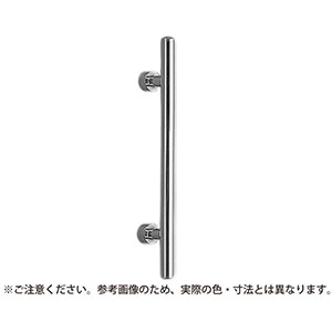 シロクマ シロクマ 甲丸丸棒取手400ミリ鏡面