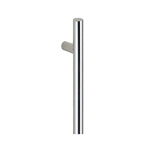 シロクマ シロクマ ステン丸型取手 600mm 鏡面磨