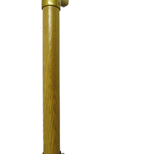 シロクマ シロクマ BR-597 スリムディンプル手すり 600mm AG ライトオーク