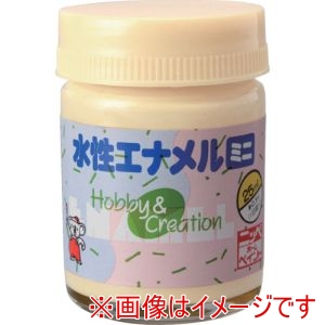 ニッぺ ニッぺ HSB025-25 水性エナメルミニ 25ml ミルキーホワイト
