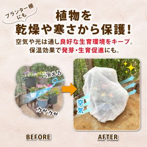 アストロ アストロ 虫よけ 霜よけ 保護シート 1.6×5m 520-43