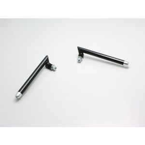 ハリケーン HURRICANE ハリケーン HS0021B セパハン用 ハンドルバー左/右set ブラック NSTタイプ φ22.2mm HURRICANE