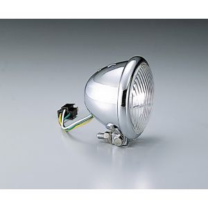 ハリケーン HURRICANE ハリケーン HA5541 4.5ベーツタイプヘッドライト クローム 汎用 PH7 12V35/35W HURRICANE