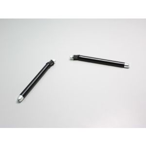 ハリケーン HURRICANE ハリケーン HS0011B セパハン用 ハンドルバー左/右set ブラック 直管タイプ φ22.2mm HURRICANE