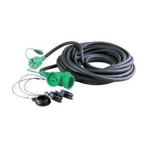 日動工業 NICHIDO 日動工業 PPTW-20E トリプルポッキン延長コード 防雨型トリプルポッキン アース付 防雨キャップ付 20m