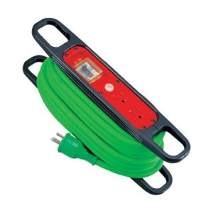 日動工業 NICHIDO 日動工業 HR-EK102-G ハンドリール 100V 3芯×10m 緑 アース過負荷漏電しゃ断器付
