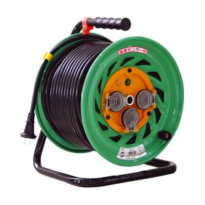 日動 日動工業 FW-503 防雨 防塵型電工ドラム 50m 2P15A125V アースなし メーカー直送 代引不可 北海道沖縄離島不可