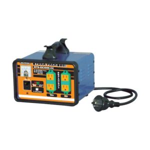日動工業 NICHIDO 日動工業 NTB-EK300D-CC 変圧器 降圧専用カセットコンセントトラパック アースチェック機能付 3KVA 過負荷漏電保護兼用ブレーカー付