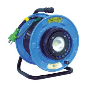 日動工業 NICHIDO 日動工業 SDW-EB22-10W 電工ドラム 防雨防塵型LEDライトリール 照明付ドラム 漏電保護専用 20m