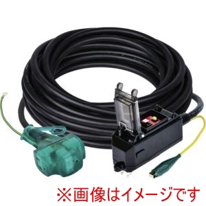 日動工業 NICHIDO 日動工業 PIPB-EK10E-S プラグインポッキンブレーカ 過負荷漏電保護兼用 10m