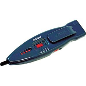 ジェフコム JEFCOM ジェフコム デンサン SEC-970S ブレーカー配線チェッカー 活線 死線両対応フルセット