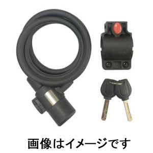 トップ TOP トップ フォグリア ブラケット付コイルロック 10×120 自転車 鍵 Foglia