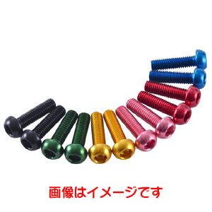 トップ TOP トップ フォグリア アルミボルトセット M5×18mm ゴールド 72296 Foglia