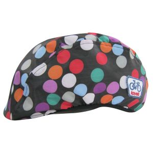 lovell lovell カスクスキン S ネイビーマルチドット 82204