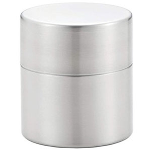 竹井器物 竹井器物 ステンレス製 茶筒 つや消し 小