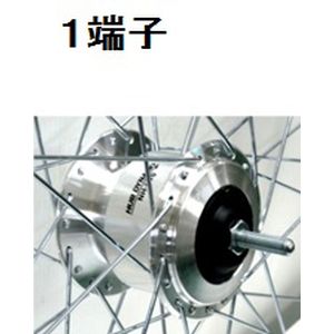 アサヒサイクル ASAHICYCLE アサヒサイクル XFTS6 アルミリム 前輪 ハブダイナモ J1端子 オートライト用 ホイール 26X1 ASAHICYCLE