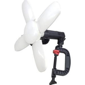 ウィングエース WINGACE ウィングエース SLX-75VS LED電球付クリップランプ スーパールミネ X8500PRO 熱田資材