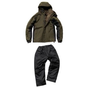 マック Makku マック AS-3150 サーモセイバー防水防寒スーツIII オリーブグリーン L