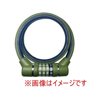五輪工業 ゴリン GORIN ゴリン 4連可変式ワイヤー錠 G232W-600 Φ12×600mm カーキ KH  GORIN 五輪工業