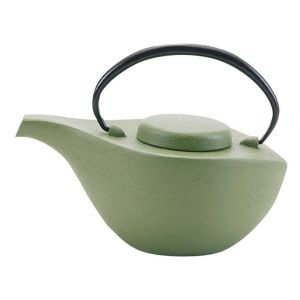 岩鋳 岩鋳 南部鉄器 急須 曳舟 若草艶消 12471