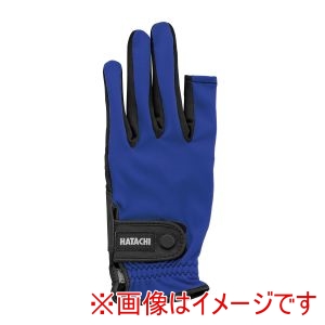 羽立工業 HATACHI ハタチ BH8080 ストレッチ手袋 ブルー SM HATACHI